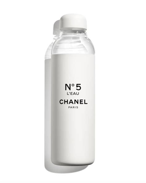 coco chanel water bottle|chanel no 5 bubble bath.